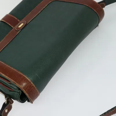 Pre-owned Bally Green Leather Shoulder Bag ()