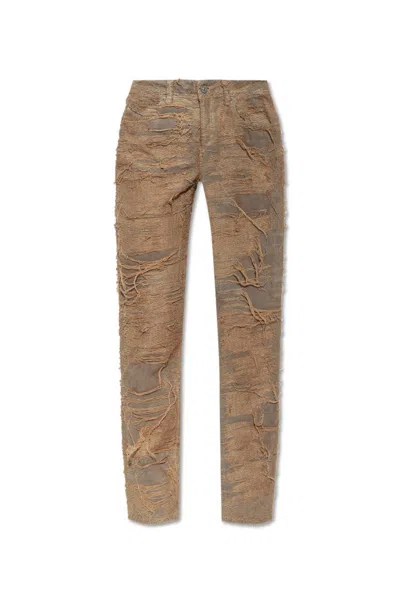 Diesel 1992 D-jiann-fsg Jeans In Brown