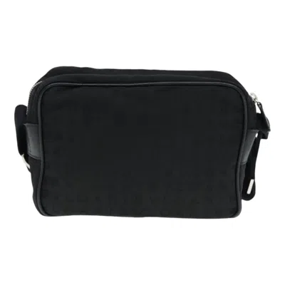 Pre-owned Bulgari Black Canvas Shoulder Bag ()