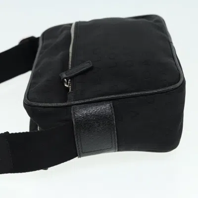 Pre-owned Bulgari Black Canvas Shoulder Bag ()