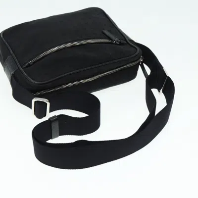 Pre-owned Bulgari Black Canvas Shoulder Bag ()