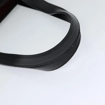 Pre-owned Bulgari Logo Mania Black Canvas Shoulder Bag ()