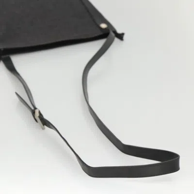 Pre-owned Bulgari Logo Mania Grey Canvas Shoulder Bag ()