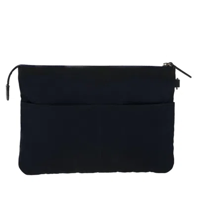Pre-owned Burberry Black Label Black Synthetic Clutch Bag ()