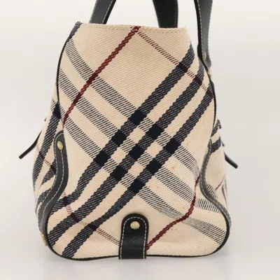 Pre-owned Burberry Blue Label Beige Canvas Tote Bag ()