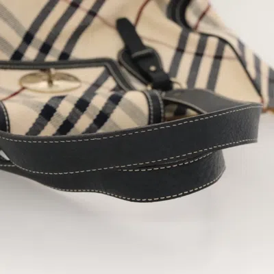 Pre-owned Burberry Blue Label Beige Canvas Tote Bag ()