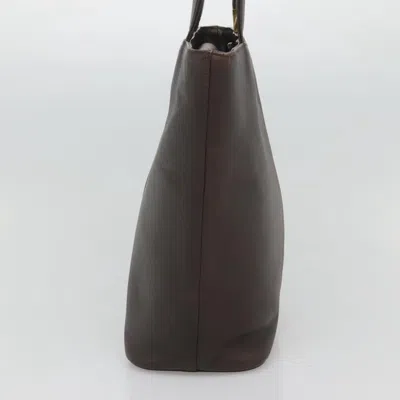 Pre-owned Burberry Brown Leather Tote Bag ()