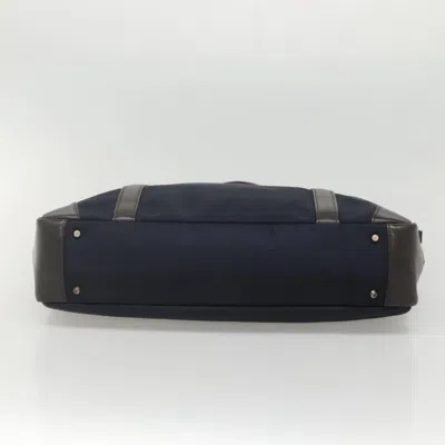 Pre-owned Burberry Navy Nylon Tote Bag ()