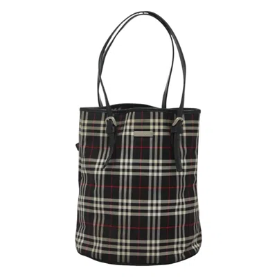 Pre-owned Burberry Nova Check Multicolour Synthetic Tote Bag ()