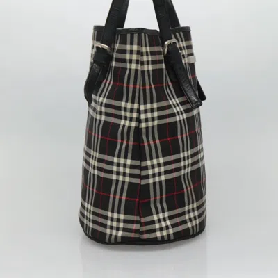 Pre-owned Burberry Nova Check Multicolour Synthetic Tote Bag ()