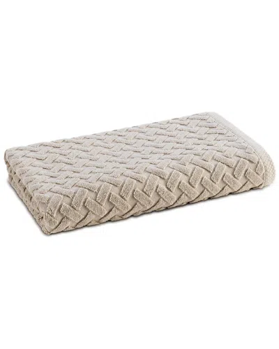 Christy Trellis Collection Set Of 12 Towels - Oak In Brown