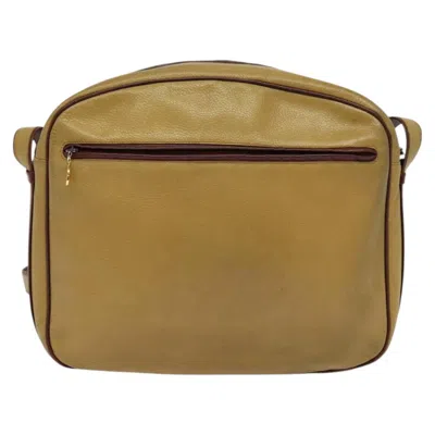Pre-owned Cartier Must De  Yellow Leather Shoulder Bag ()