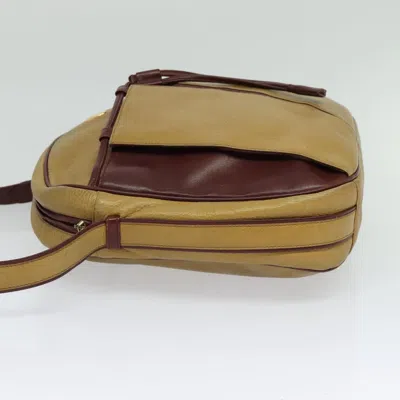 Pre-owned Cartier Must De  Yellow Leather Shoulder Bag ()