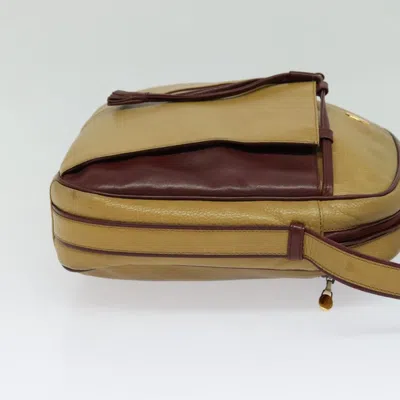Pre-owned Cartier Must De  Yellow Leather Shoulder Bag ()