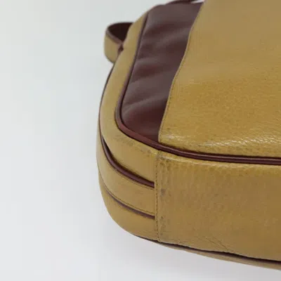 Pre-owned Cartier Must De  Yellow Leather Shoulder Bag ()