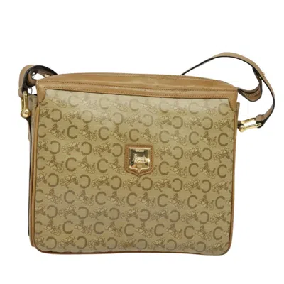 Pre-owned Celine Céline Beige Canvas Shoulder Bag ()