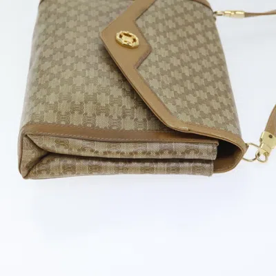 Pre-owned Celine Céline Beige Canvas Shoulder Bag ()