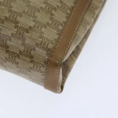 Pre-owned Celine Céline Beige Canvas Shoulder Bag ()