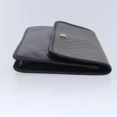 Pre-owned Celine Céline Black Canvas Clutch Bag ()