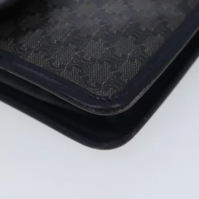 Pre-owned Celine Céline Black Canvas Clutch Bag ()