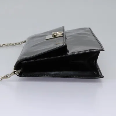 Pre-owned Celine Céline Black Leather Shoulder Bag ()