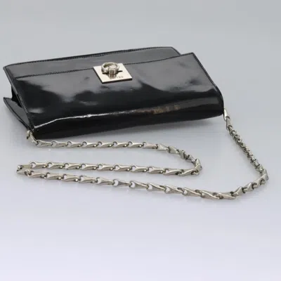 Pre-owned Celine Céline Black Leather Shoulder Bag ()