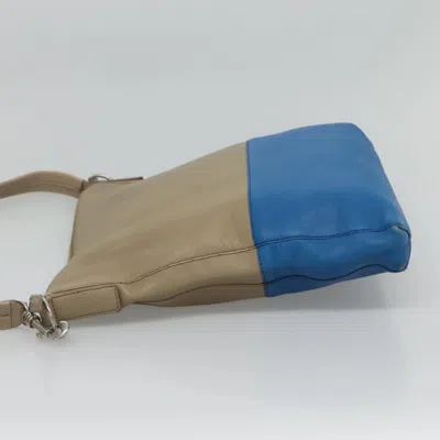 Pre-owned Celine Céline Blue Leather Shoulder Bag ()