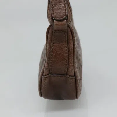 Pre-owned Celine Céline Brown Leather Shoulder Bag ()