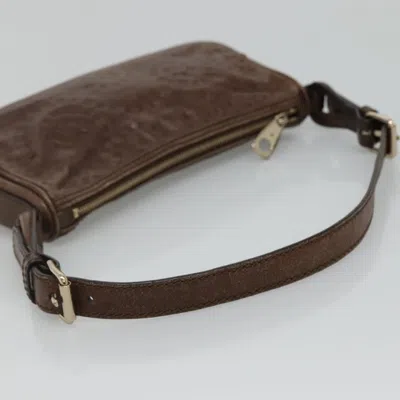 Pre-owned Celine Céline Brown Leather Shoulder Bag ()