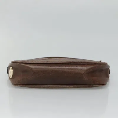 Pre-owned Celine Céline Brown Leather Shoulder Bag ()