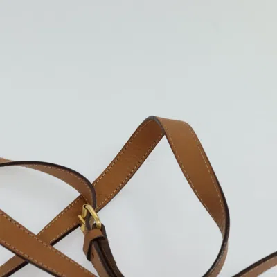 Pre-owned Celine Céline Macadam Brown Canvas Shoulder Bag ()