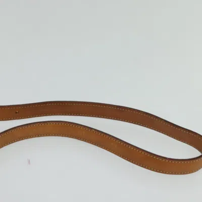 Pre-owned Celine Céline Macadam Brown Canvas Shoulder Bag ()