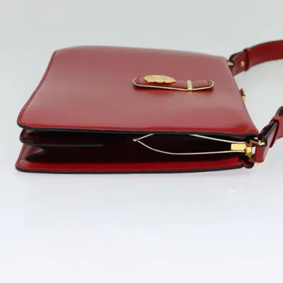 Pre-owned Celine Céline Red Leather Shoulder Bag ()