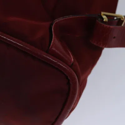 Pre-owned Celine Céline Red Synthetic Backpack Bag ()