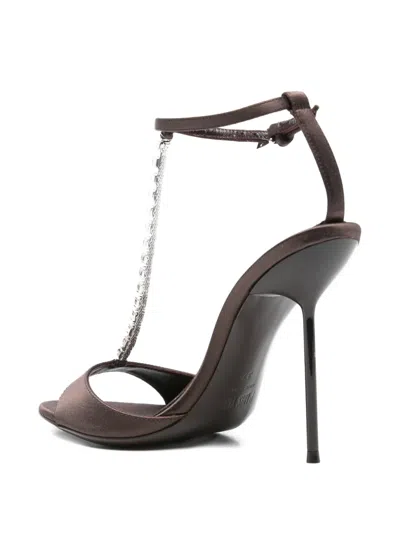 Paris Texas Lidia T-strap Sandal In Gray
