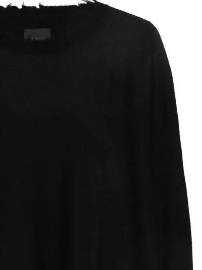 Frei-mut Crew Neck Sweater In Black