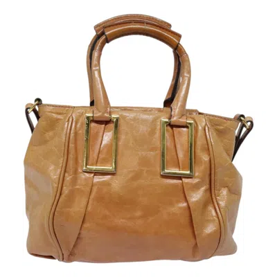 Pre-owned Chloé Ethel Brown Leather Shoulder Bag ()