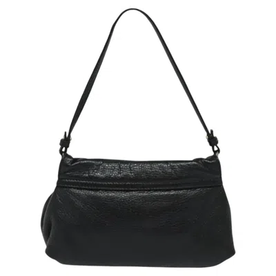 Pre-owned Chloé Lily Black Leather Shoulder Bag ()