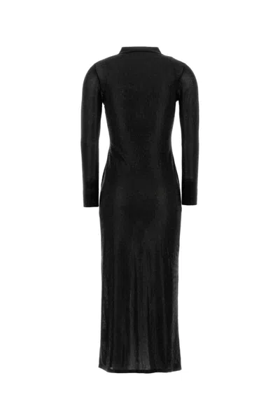 Alexander Wang Women Embellished Viscose Shirt Dress In Black