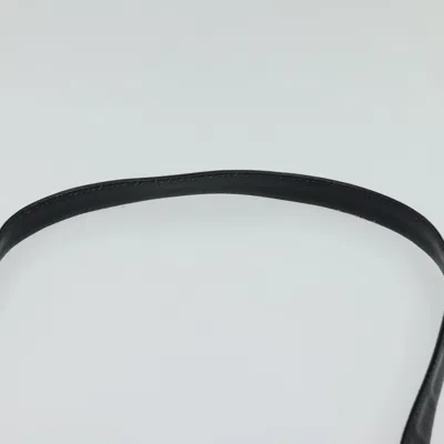 Pre-owned Dior 30 Montaigne Navy Canvas Shoulder Bag ()