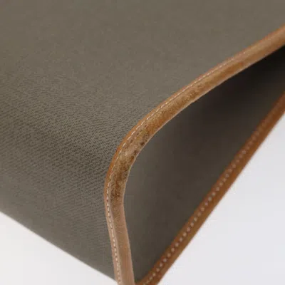 Pre-owned Dior Cd Grey Canvas Clutch Bag ()
