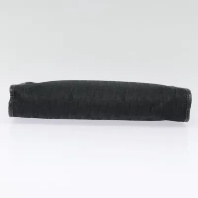 Pre-owned Dior Trotter Black Canvas Clutch Bag ()
