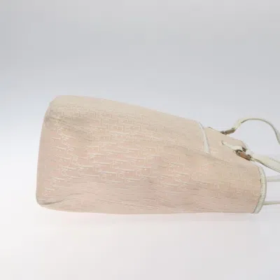 Pre-owned Dior Trotter Pink Canvas Tote Bag ()