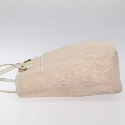 Pre-owned Dior Trotter Pink Canvas Tote Bag ()