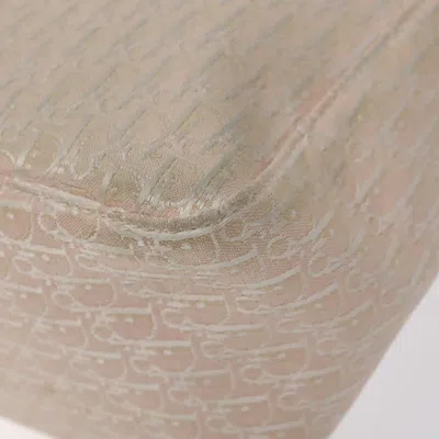 Pre-owned Dior Trotter Pink Canvas Tote Bag ()