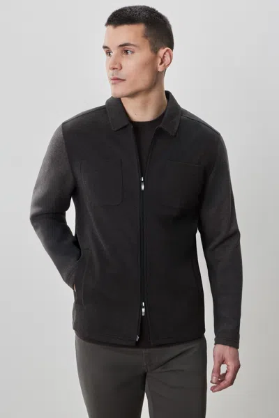 Robert Barakett Alexis Shirt Jacket In Gray