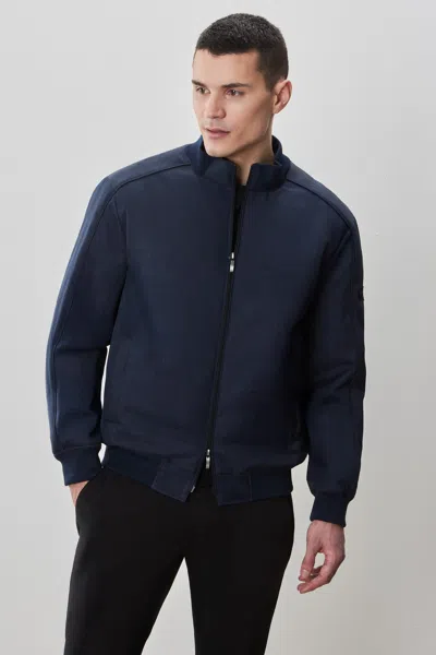 Robert Barakett Cegio Quilted Jacket In Blue