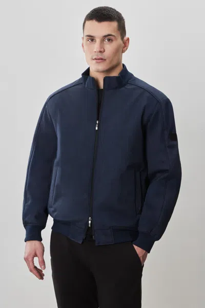 Robert Barakett Cegio Quilted Jacket In Blue