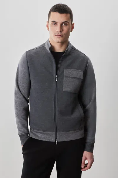 Robert Barakett Isaak Full Zip Jacket In Gray