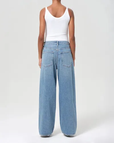 Agolde Vana Fold Jean In Blue